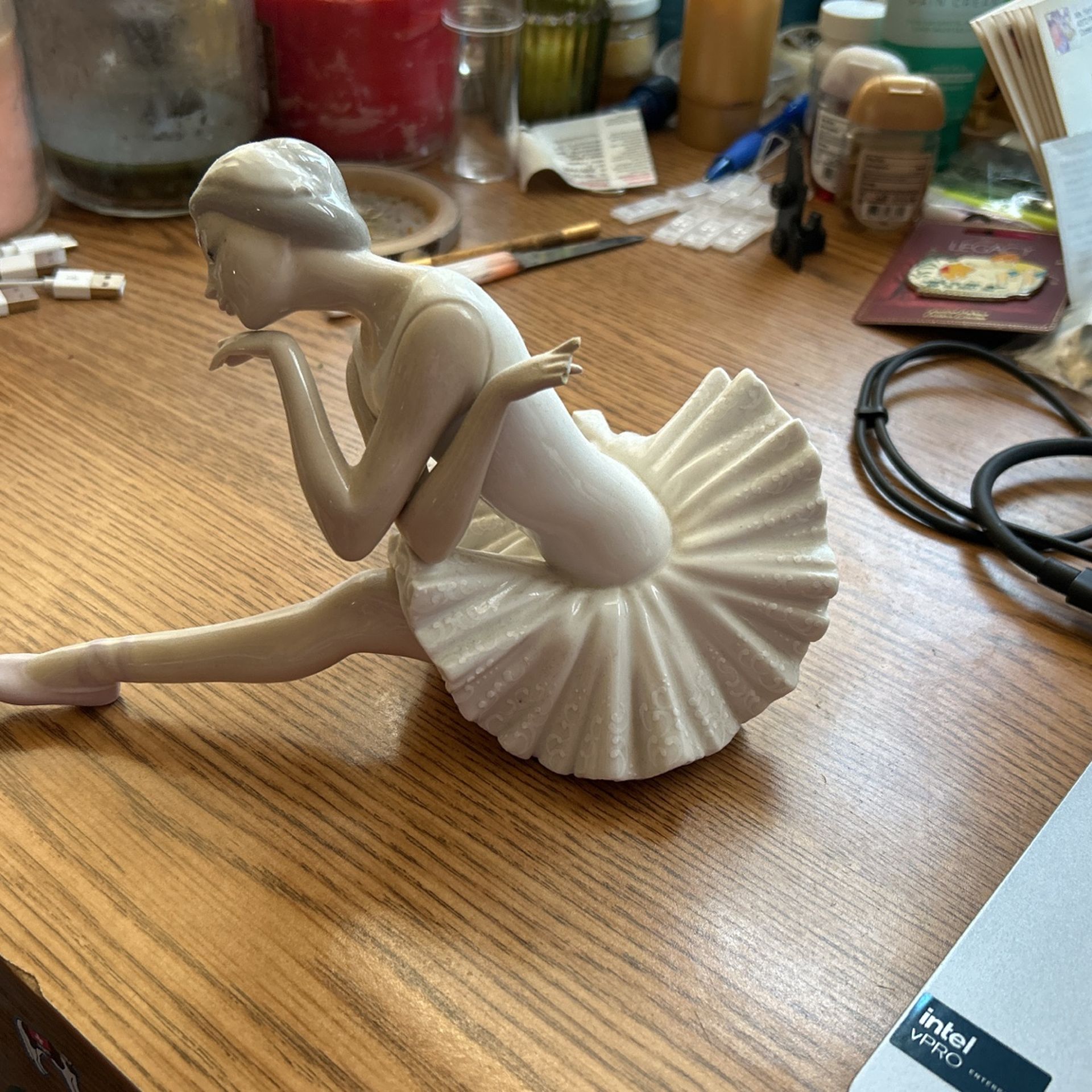Lladro Ballerina Figurine #4855 Death Of A Swan