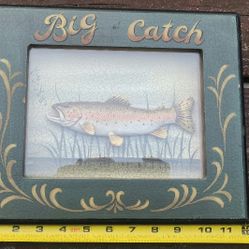 Framed Rainbow Trout.