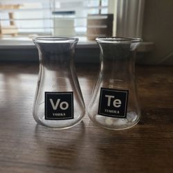 Vodka and Tequila Beaker Shot Glass - 2.5 oz