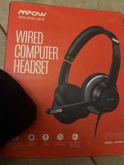 Wired Computer Head Set