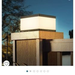 Outdoor Solar Post 