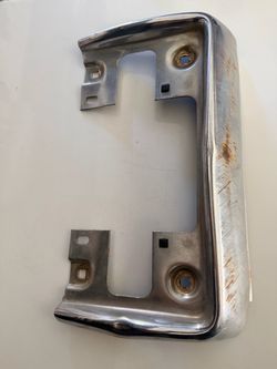 1964 Cadillac Front Chrome Bumper Plate Frame