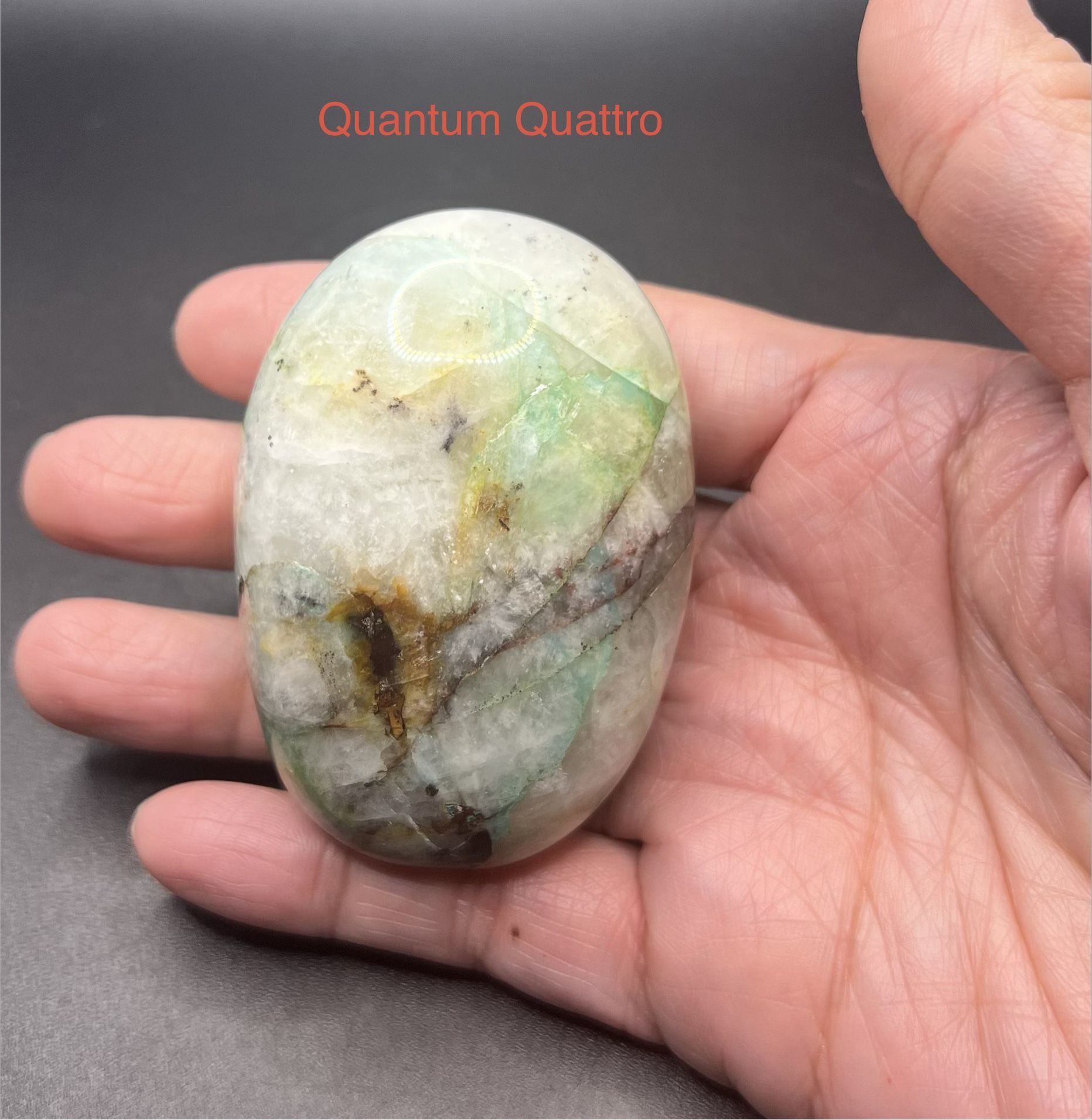 Quantum Quattro Genuine Stone from Peru 146g RARE STONE