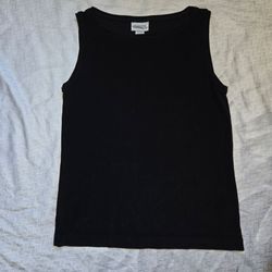 Black lightweight tank top size XL
