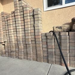 Huge Paver & Retaining Wall Block Bundle – $1200 – San Diego