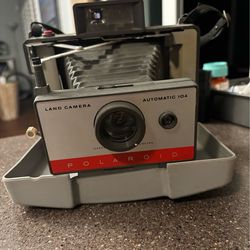 Polaroid land camera automatic 104, vintage
