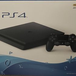 Pristine Condition! PS4 SLIM 1TB - Black Console & Remote