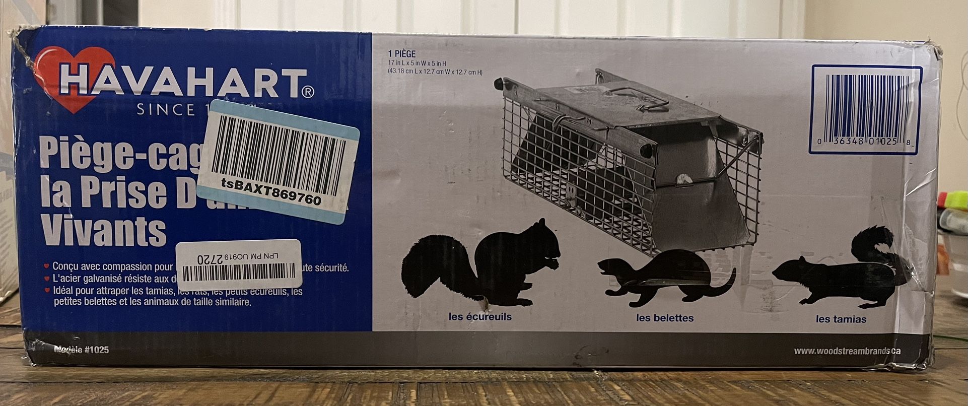 Java hart Live Animal Cage Trap