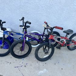 Kids 16in Bikes 