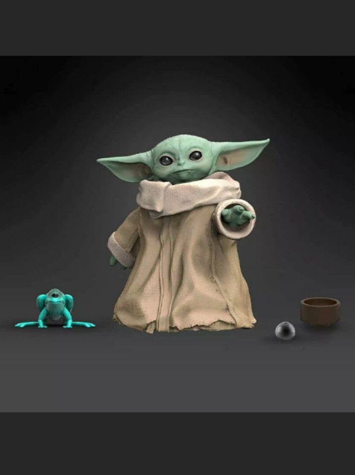 New in the Box Star Wars Black Series Mandalorian The Child Baby Yoda Collectible Action Figure Toy ( Please look at 2nd Picture )