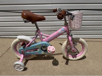 🌸 JoyStar Little Daisy 12” Girls Bike with Basket & Training Wheels