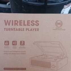Wireless Turntable Player