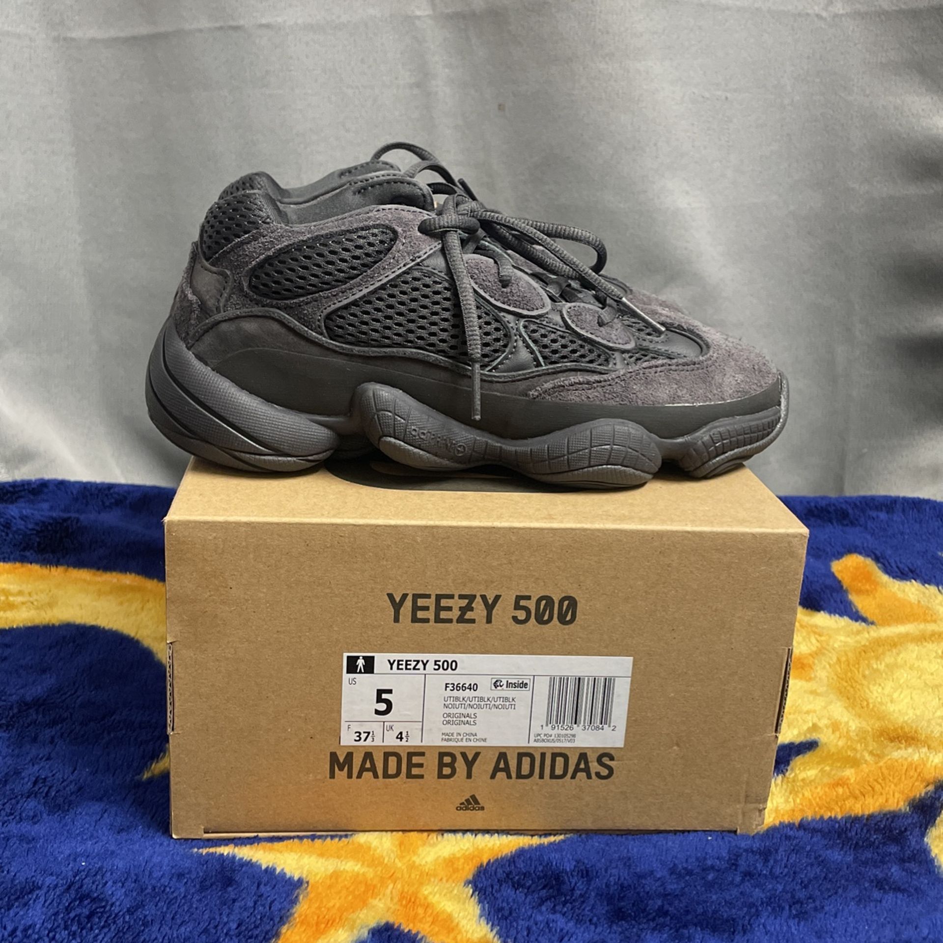 Utility Black Yeezy Inside Adidas Yeezy 500 Utility Black