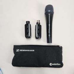 Sennheiser e945 Supercardioid Dynamic Vocal Microphone w/ Transmitter Receiver Kit