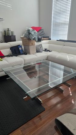 Tempered Glass Living Room Table