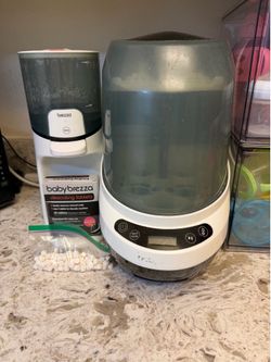 Baby Brezza Bottle Washer + Formula Pro Bundle w/ Detergent & Descaling Tablets