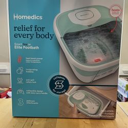 Homedics Easy Store Collapsible Footbath With Full Heat