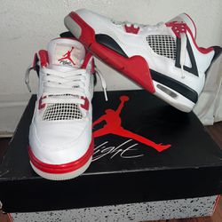 Jordan 4 Fire Red Size 7Y