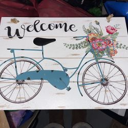 Cute Welcome Sign