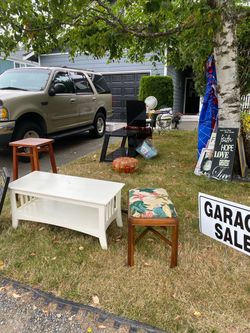 Yard sale today!