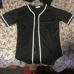 Black Baseball Jersey