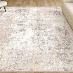 10x14 Washable Area Rug Carpet Red Brand New 