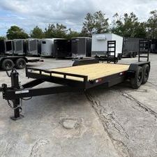 Equipment trailer 7x16 | 14k GVWR | Kicker Ramps