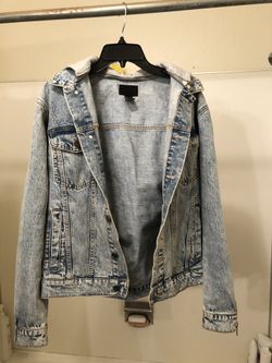 Jean jacket hoodie