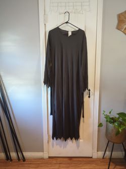 Grim Reaper Halloween Costume Size Boys Extra Large 14/16 Or Men's Size Medium