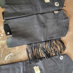 Leather Knee Chaps