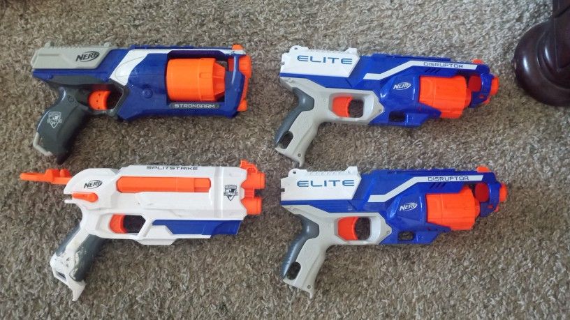 Nerf Guns For Boys Good Condition