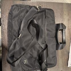Platinum Black - Nylon laptop bag