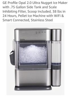 GE Profile Opal 2.0 Ultra Nugget Ice Maker