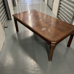 Antique Wooden Coffee Table