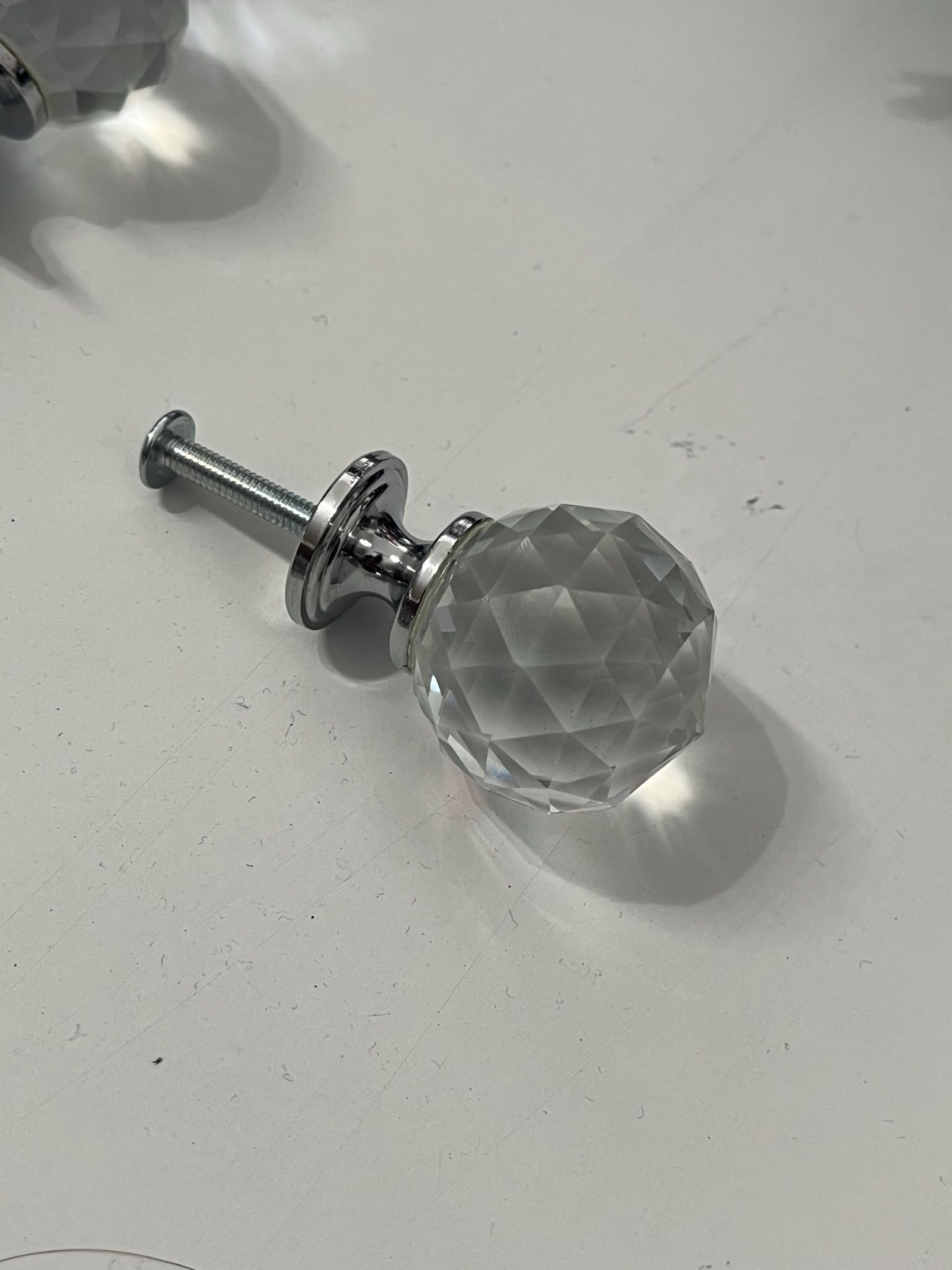 Crystal Dresser Knobs