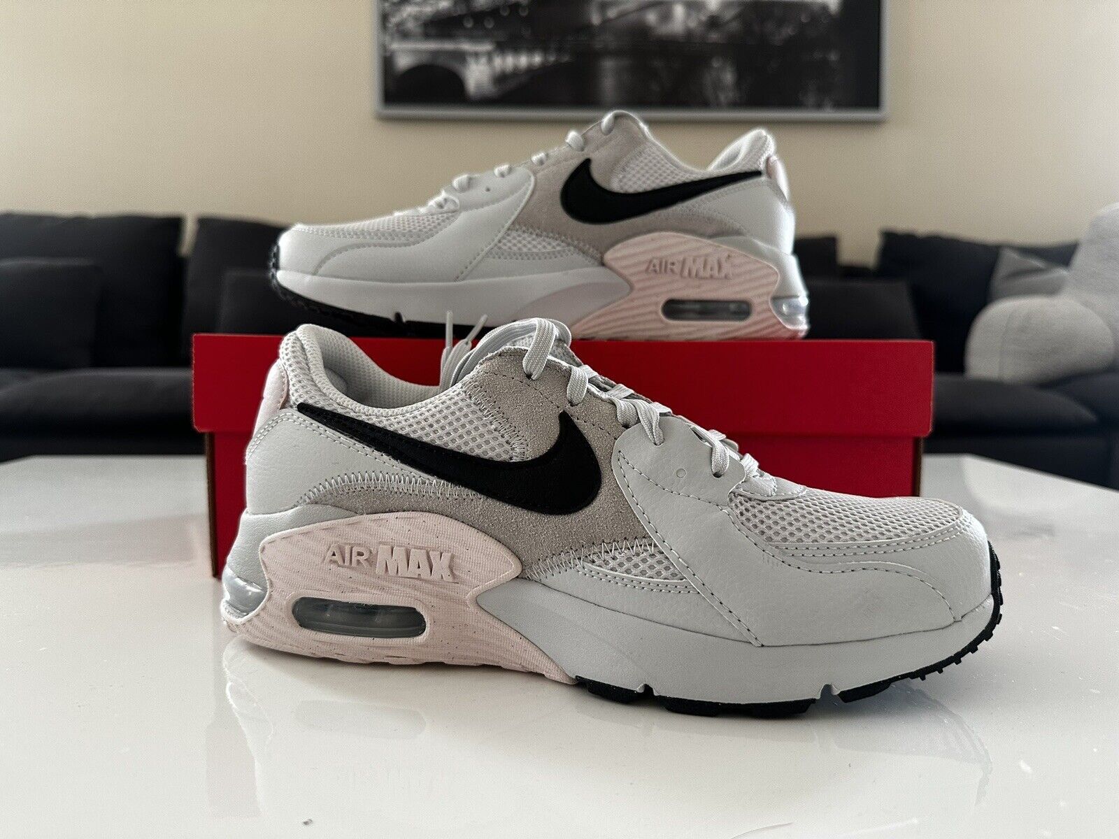 Inmuebles apenas banjo NEW Nike Women Air Max Excee Running Shoes - Gray Black Rose Pink - Size 10  for Sale in Irwindale, CA - OfferUp