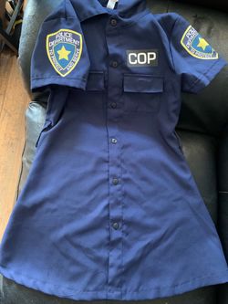 Cop dress costume