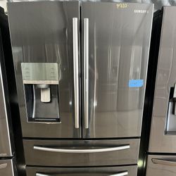 Samsung 4 Door Refrigerator   60 day warranty/ Located at:📍5415 Carmack Rd Tampa Fl 33610📍