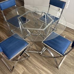 Round Dining Table 4seats