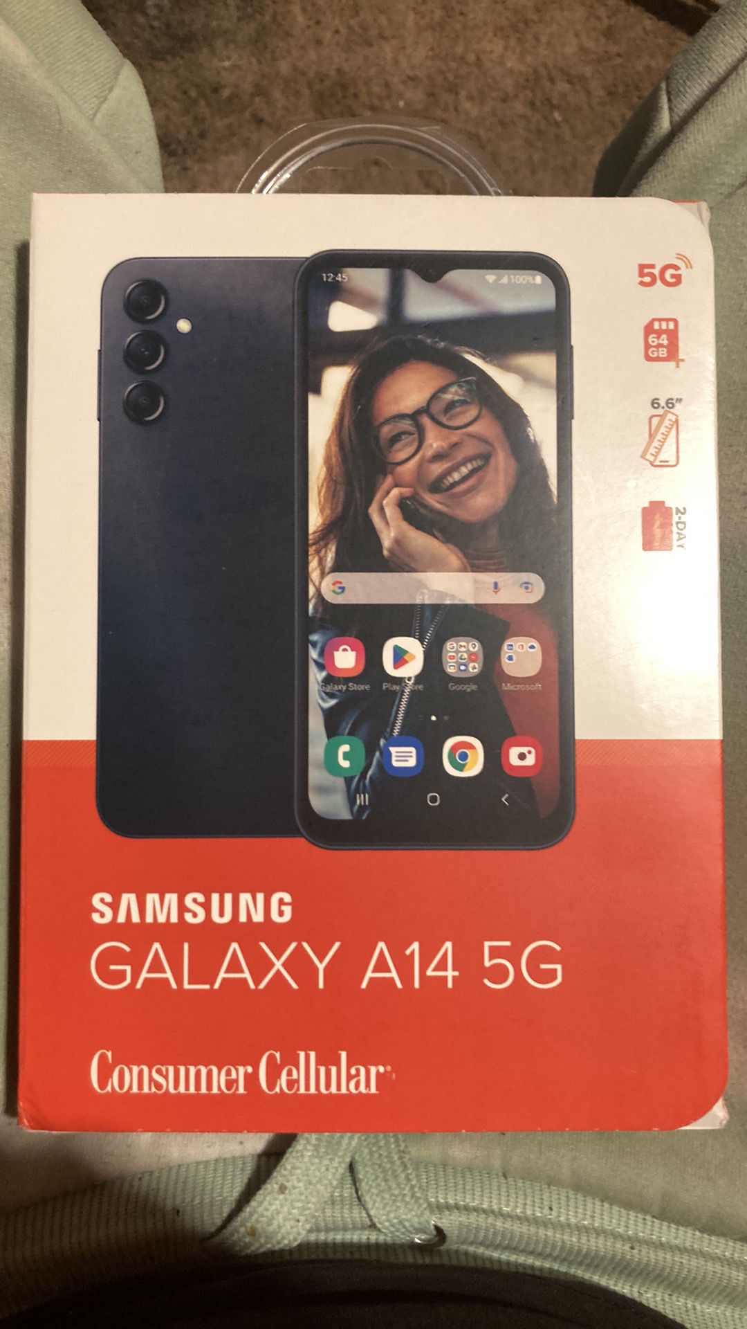 Black Samsung Galaxy A14 5G