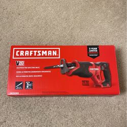 New Craftsman Reciprocating Saw (tool Only)