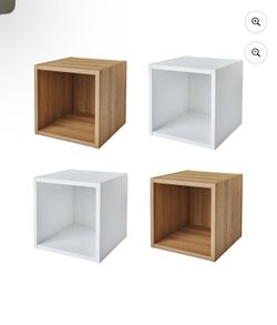 4 Floating Cube Organizer 