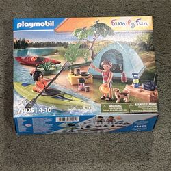 Playmobil Camping with Kayaks (New)