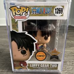 Luffy Gear Two 1269 Limited Chase Edition Fundom Exclusive Funko Pop