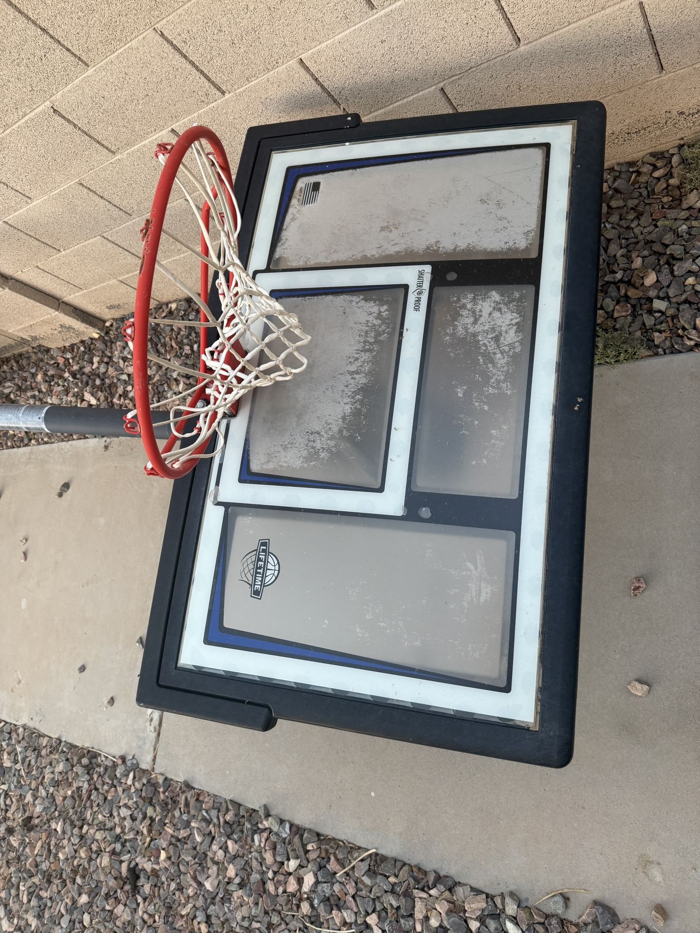Portable Adjustable Basketball Hoop