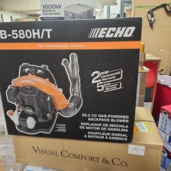 ECHO
216 MPH 517 CFM 58.2cc Gas 2-Stroke Backpack Leaf Blower with Tube Throttle