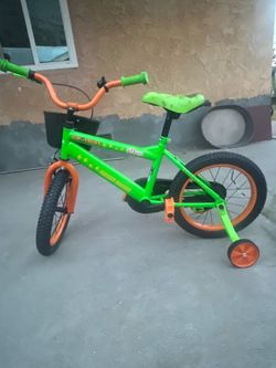 Dinosaurs 16" Kids Bike with Training Wheels