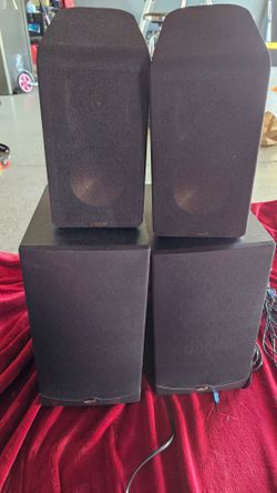 Infinity Hts-20 sub, Klipsch RB61, Klipsch RCS sat