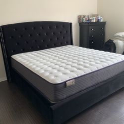 $699 Brand New King Bed Frame With Mattress (Read Description Below)