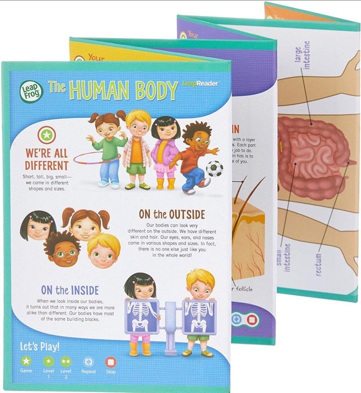 LeapFrog LeapReader Interactive Human Body Discovery 4+